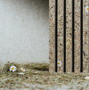 Varuprov Akustikpanel Organoid® - Wildspitze Daisies - Wood on Wall