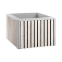 Woodbox Ask - Vitlackad