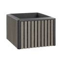 Woodbox Ek - Gråbrun