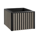 Woodbox Ek - Gråbrun