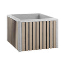 Woodbox Ek - Ljuslackad