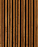 Akustikpanel Teak - Oljad - Wood on Wall  