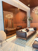 Akustikpanel Alu Mirror Polished Coppertone - Wood on Wall  