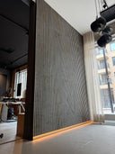 Connect System - Alu BASE LED - Wood on Wall  