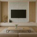 Designpanel Kalksten - Sea Pearl - Wood on Wall  