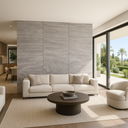 Designpanel Kalksten - Mystic Pink - Wood on Wall  