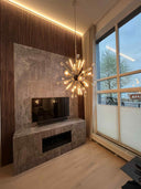 Connect System - Alu BASE LED - Wood on Wall  