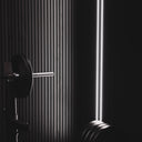 Akustikpaneel Eiche - Schwarz lackiert