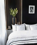 Akustikpanel Ek - Svartlackad