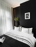 Akustikpanel Ek - Svartlackad