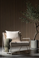  Akustikpanel - Ek - Gråbrunlackad