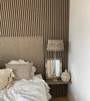 Akustikpanel Ek - Gråbrunlackad - Wood on Wall  