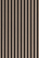 Akustikpanel Ek - Gråbrunlackad - Wood on Wall  