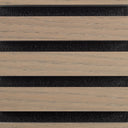 Varuprov Akustikpanel Ek - Gråbrunlackad