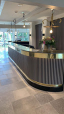 Akustikpanel Ek - Gråbrunlackad - Wood on Wall  