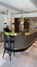 Akustikpanel Ek - Gråbrunlackad - Wood on Wall  